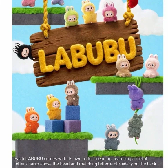 THE MONSTERS Pin for Love Series Labubu “A” - Picture 9 of 9